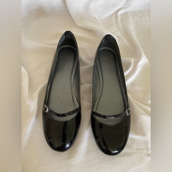Black patent ballet flats - Picture 1 of 6